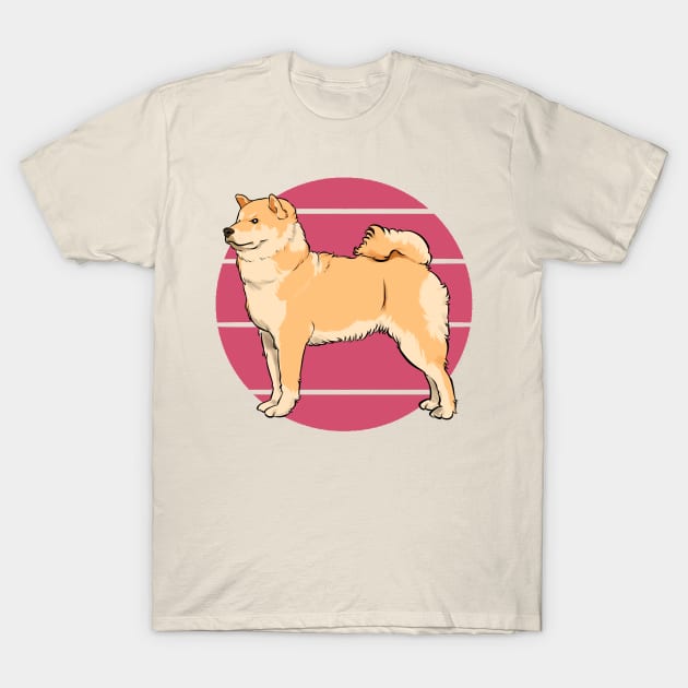 Akita Inu T-Shirt by frippucino